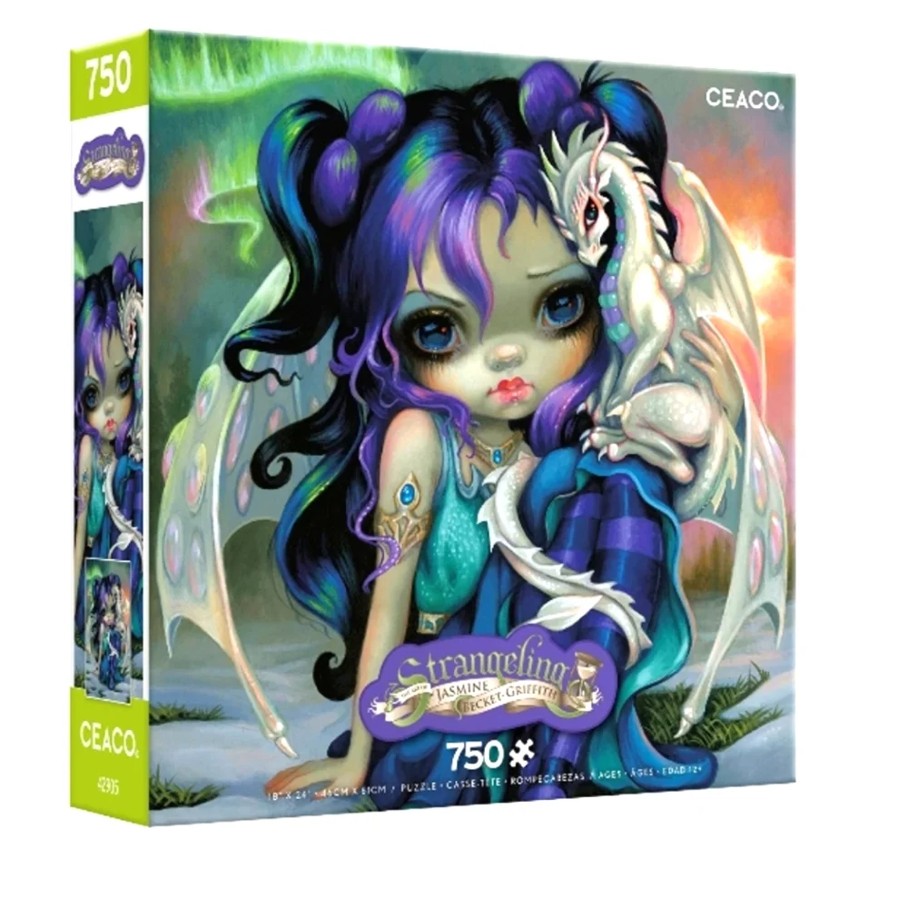 Set of 3 (three) Jigsaw Puzzle Ceaco - Strangeling